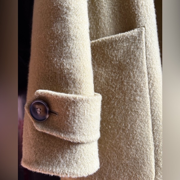 Sezane Mederick Coat Pistachio - Size 6 - Picture 11 of 11